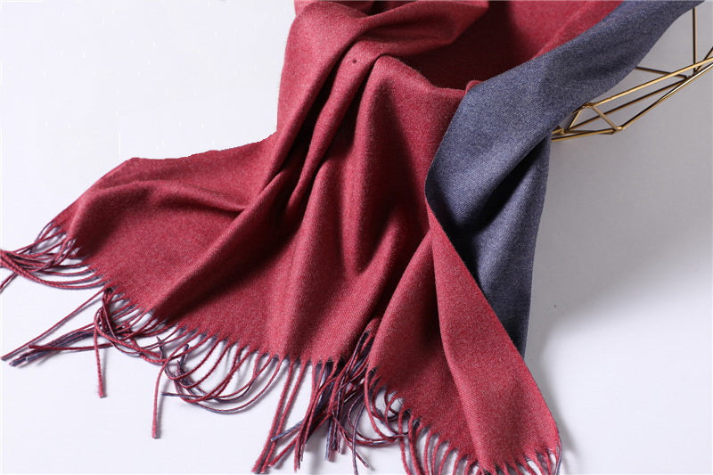 Reversible Navy Red Scarf